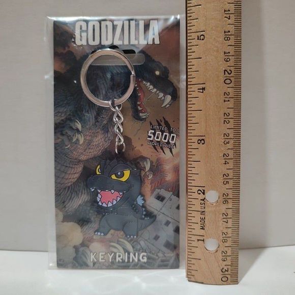 Godzilla King Of The Monsters Keychain Limited Edition Official Metal Ke… - Picture 3 of 3